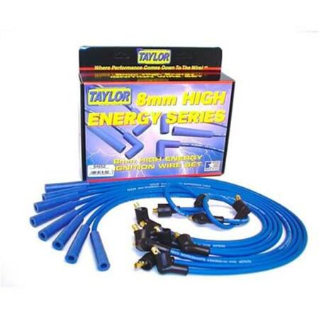 TAYLOR CABLE 8 mm. Blue Spark Plug Wire Set T64-64652